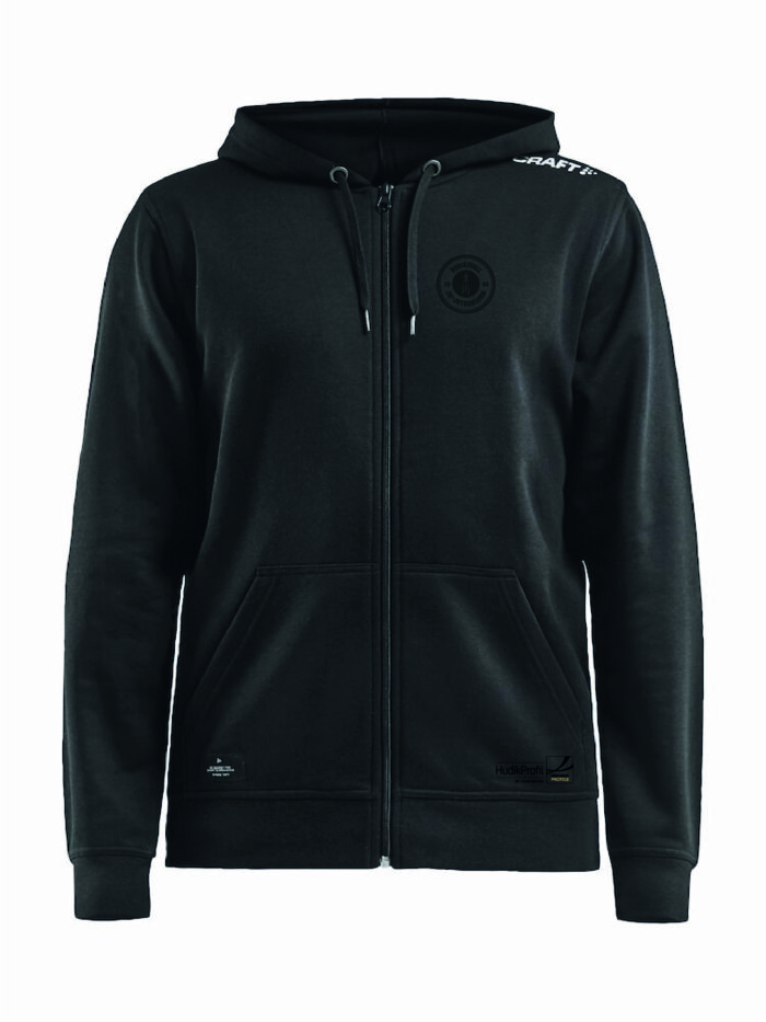 H. Ju-jutsuklubb Community Hood (dragkedja) SVART Jr