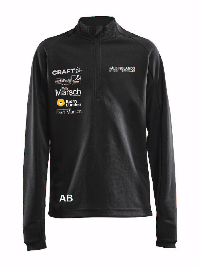 Hälsinglands Sportklubb Evolve Halfzip JR